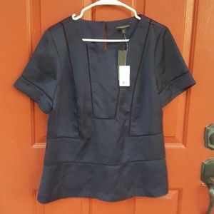 Blouse Top Banana Republic Navy blue